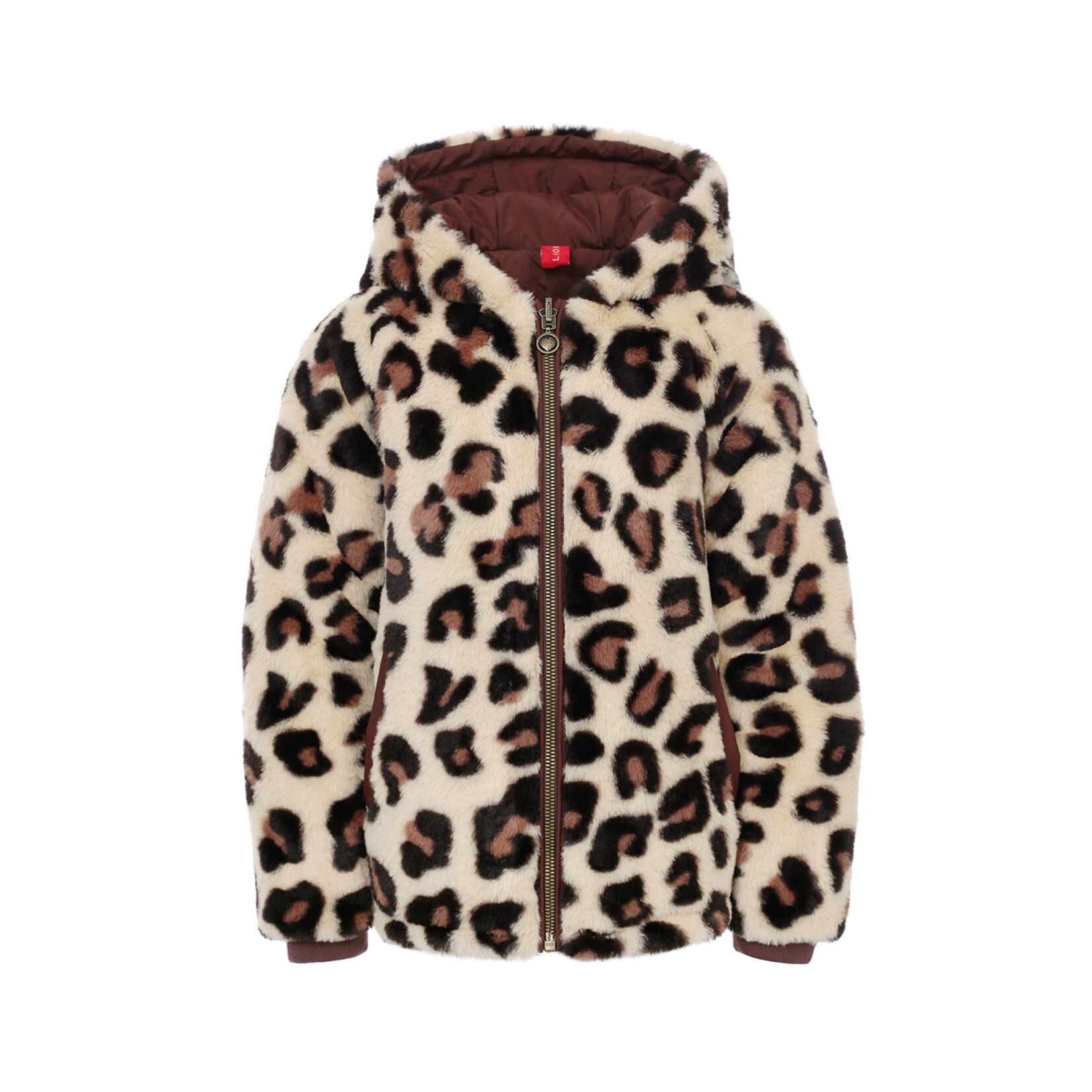 LOOXS Little LOOXS little reversible jacket - SPOTTED FUR