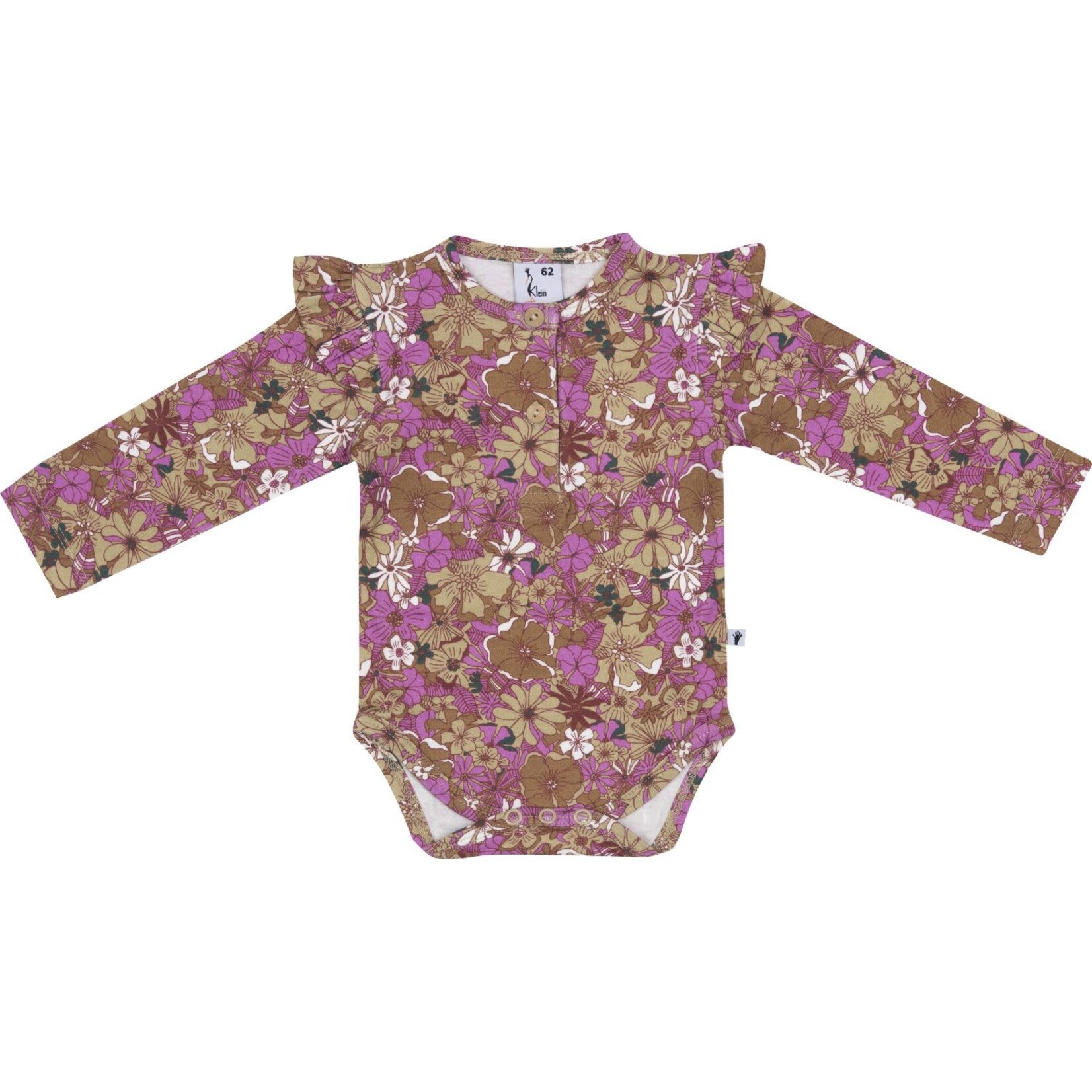 Klein Babykleding Body Ruffle Flower
