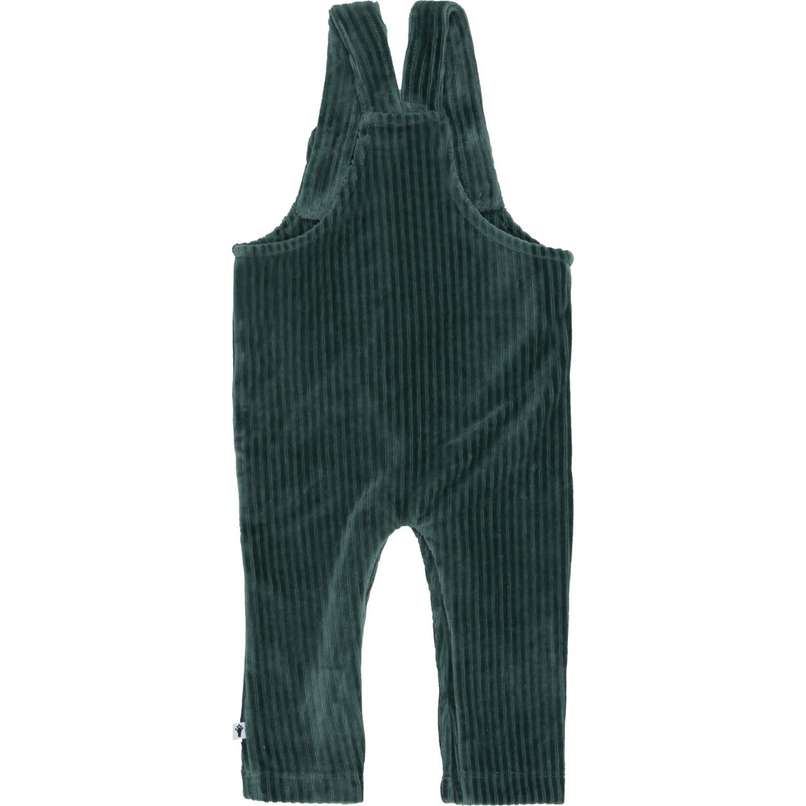 Klein Babykleding Salopette Velours Posy Green