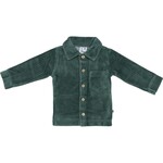 Klein Baby Shirt Velours Posy Green