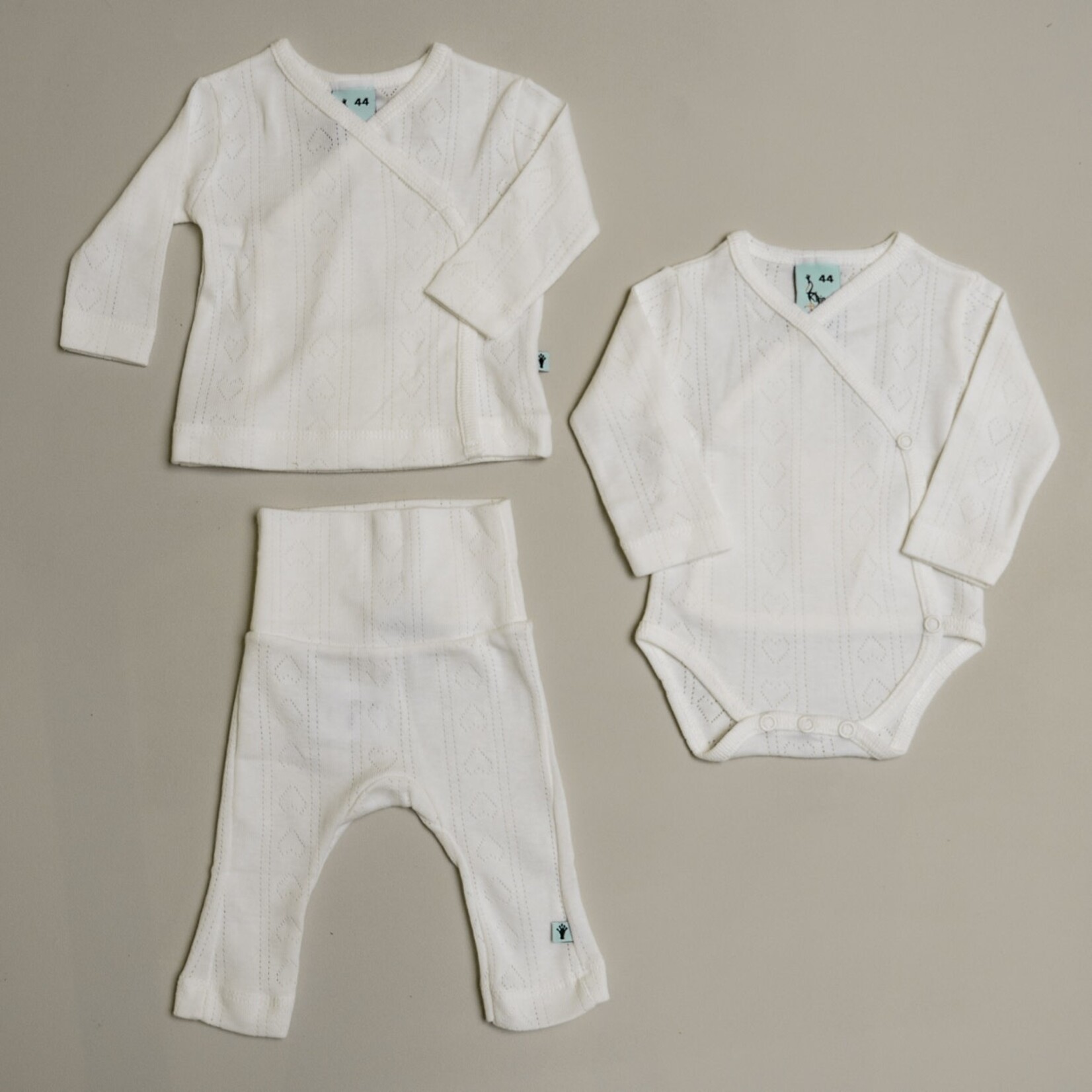 Klein Baby Trousers Jaquard - Off White