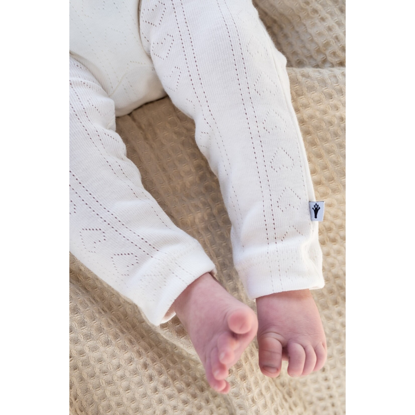 Klein Baby Trousers Jaquard - Off White