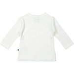 Klein Babykleding Wrap Top Jaquard - Off White