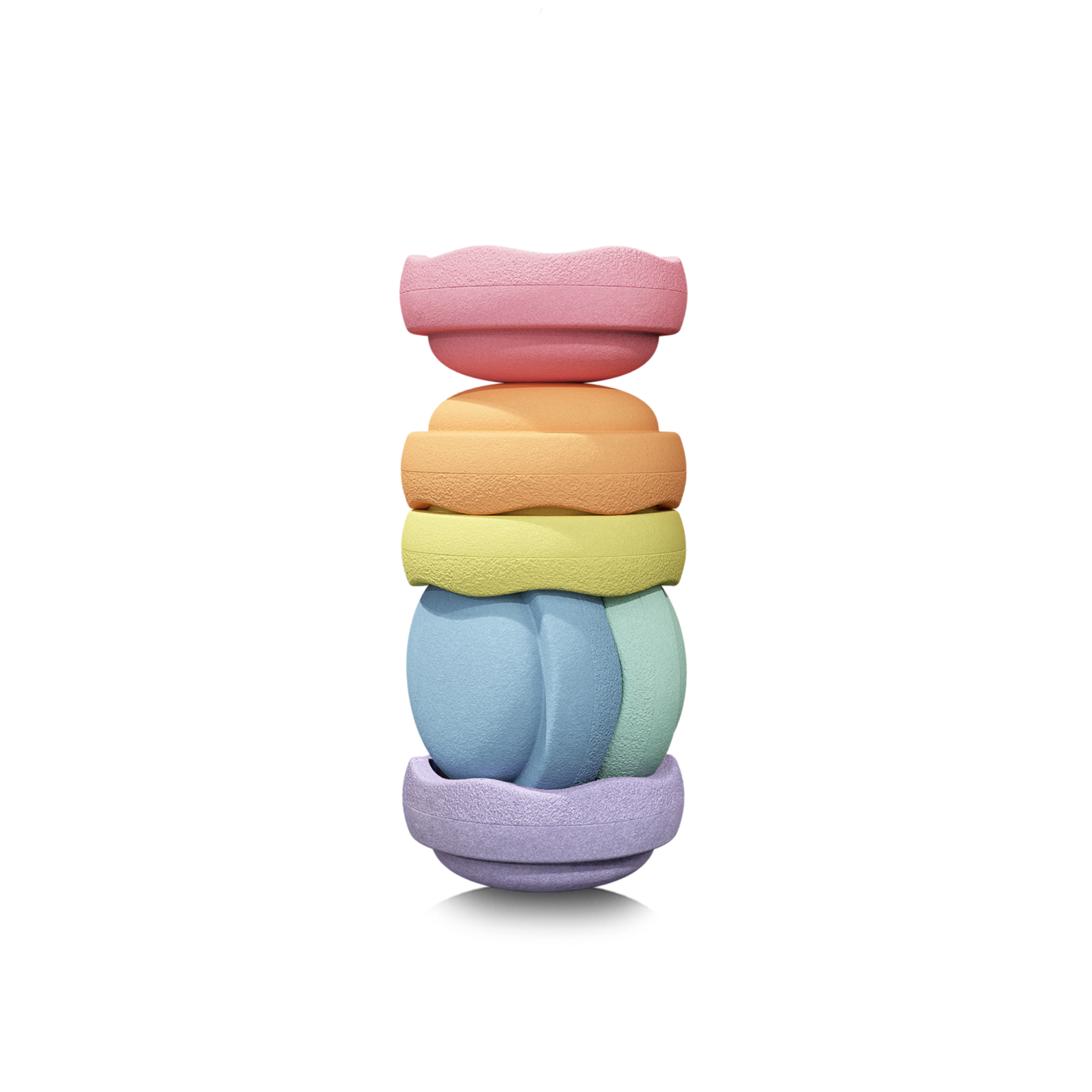 Stapelstein Stapelstein Mini Rainbow - pastel