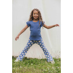 LOOXS Little Sweatpants Flared Blue Flowerbomb