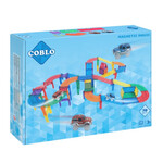 Coblo Coblo Racebaan kleur Magneetblokken - 70 stuks