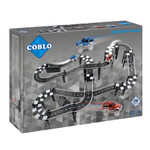 Coblo Coblo Racebaan Zwart Magneetblokken - 70 stuks