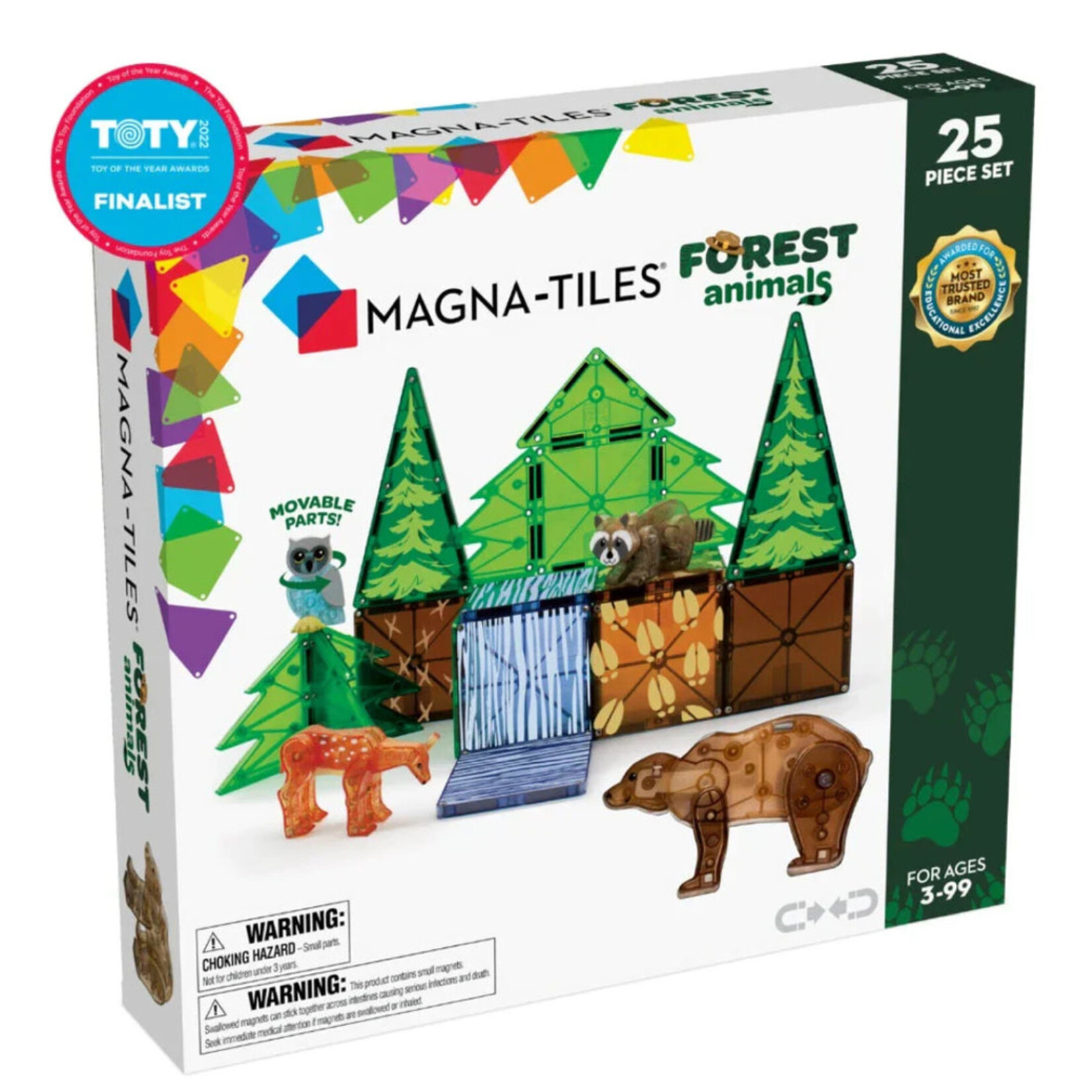 Magna Tiles MAGNA-TILES Forest Animals - 25 stuks