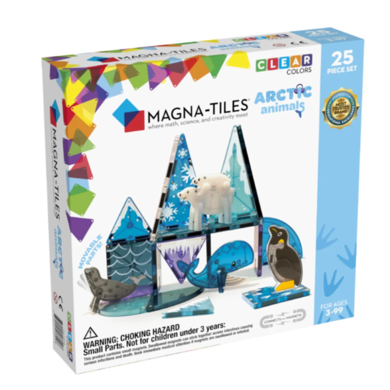 Magna Tiles MAGNA-TILES Arctic Animals - 25 stuks