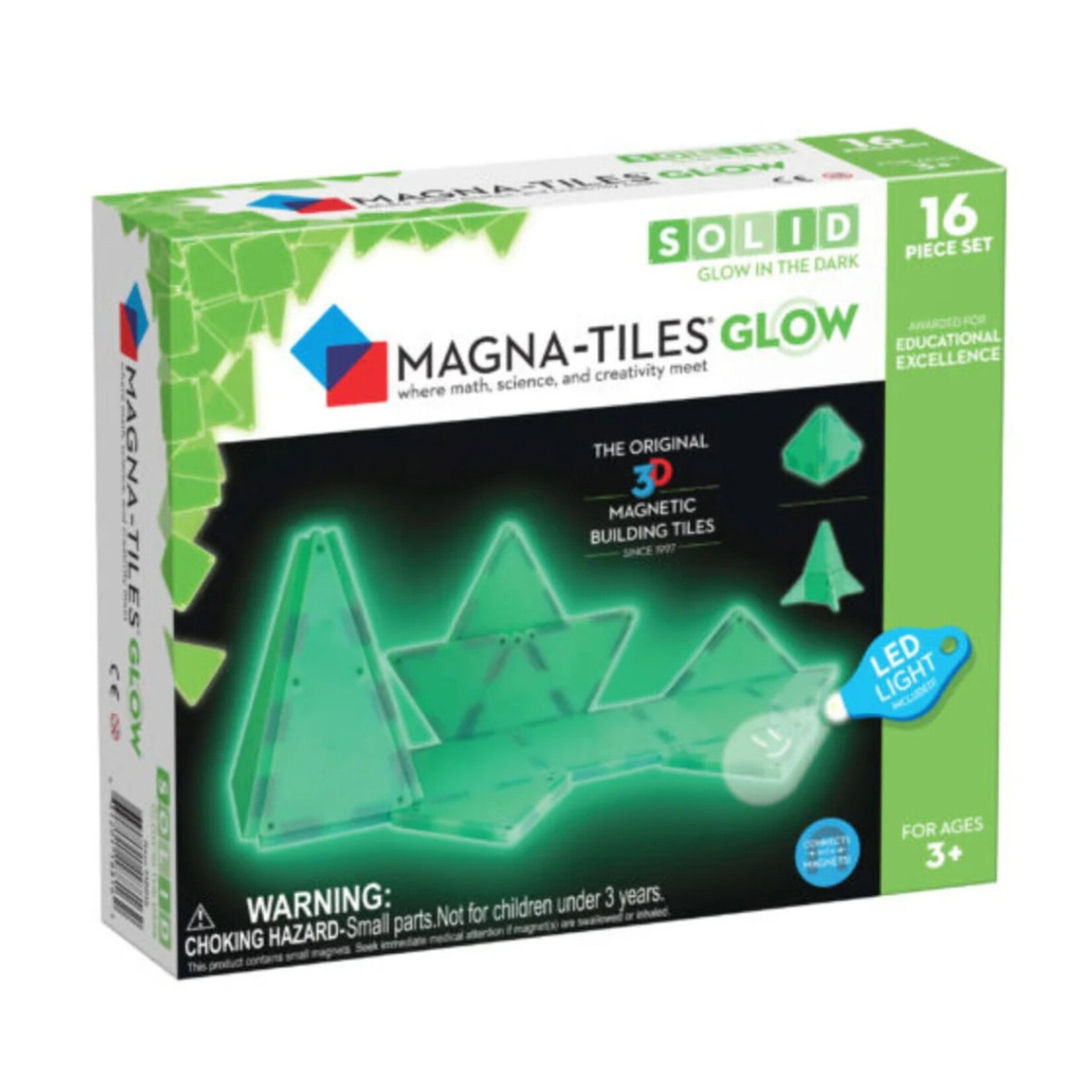 Magna Tiles MAGNA-TILES Glow in the Dark - 16 stuks