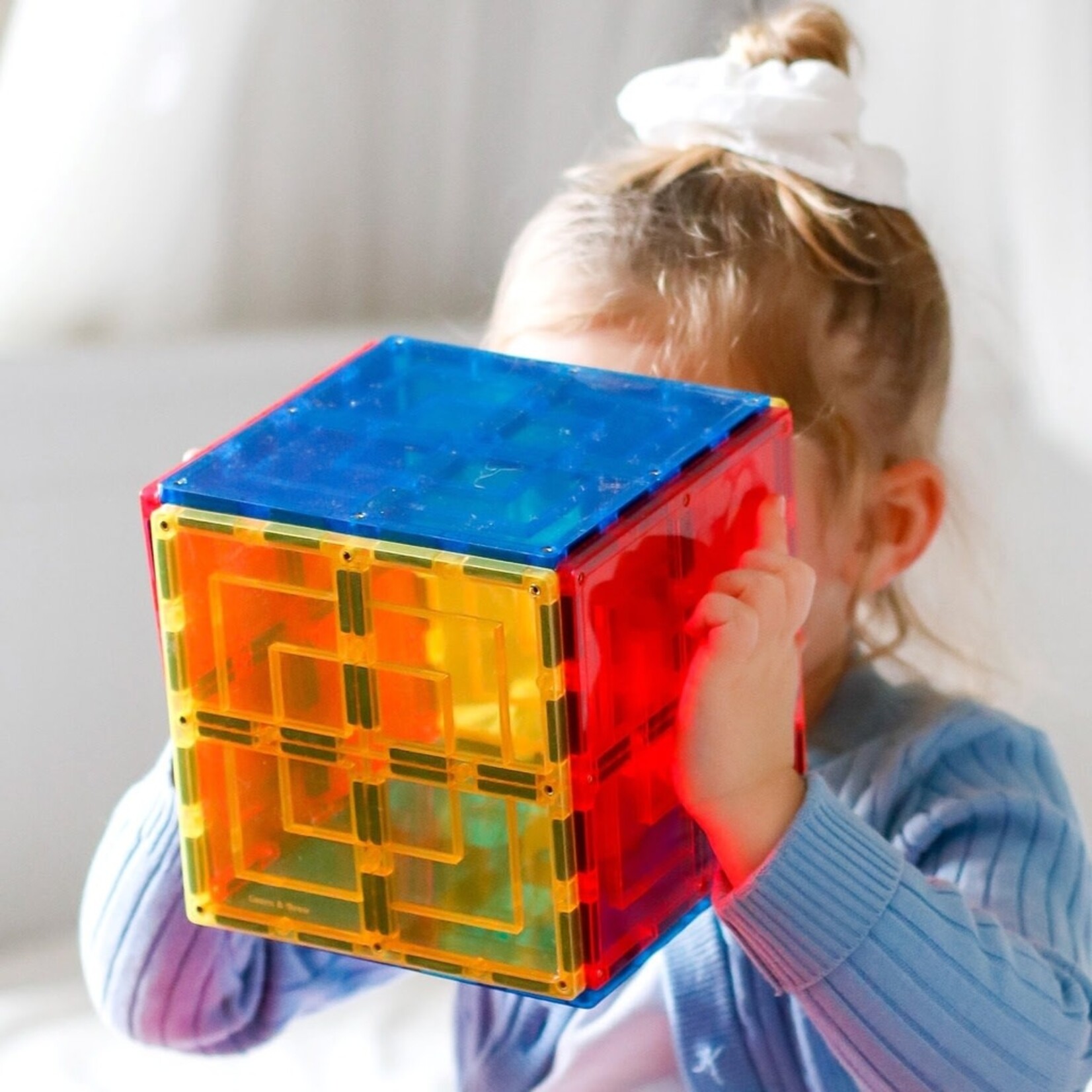 Learn and Grow Toys Magnetische Tegels - Large Square Pack (8 stuks)