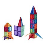 Learn and Grow Toys Magnetische Tegels - Base Pack 64 stuks