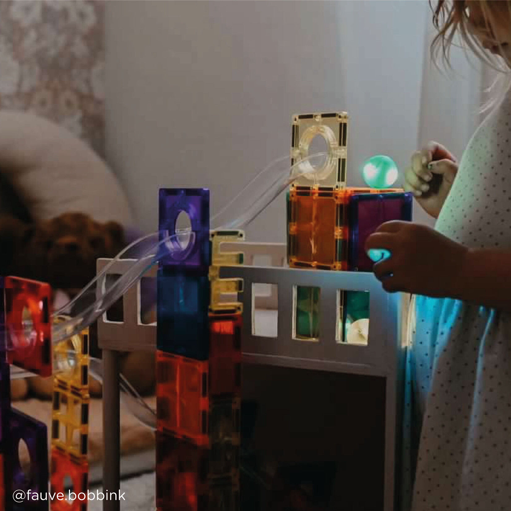 Clever Clixx Ball Run Dazzling Lights Pack Intense | 100 Stuks