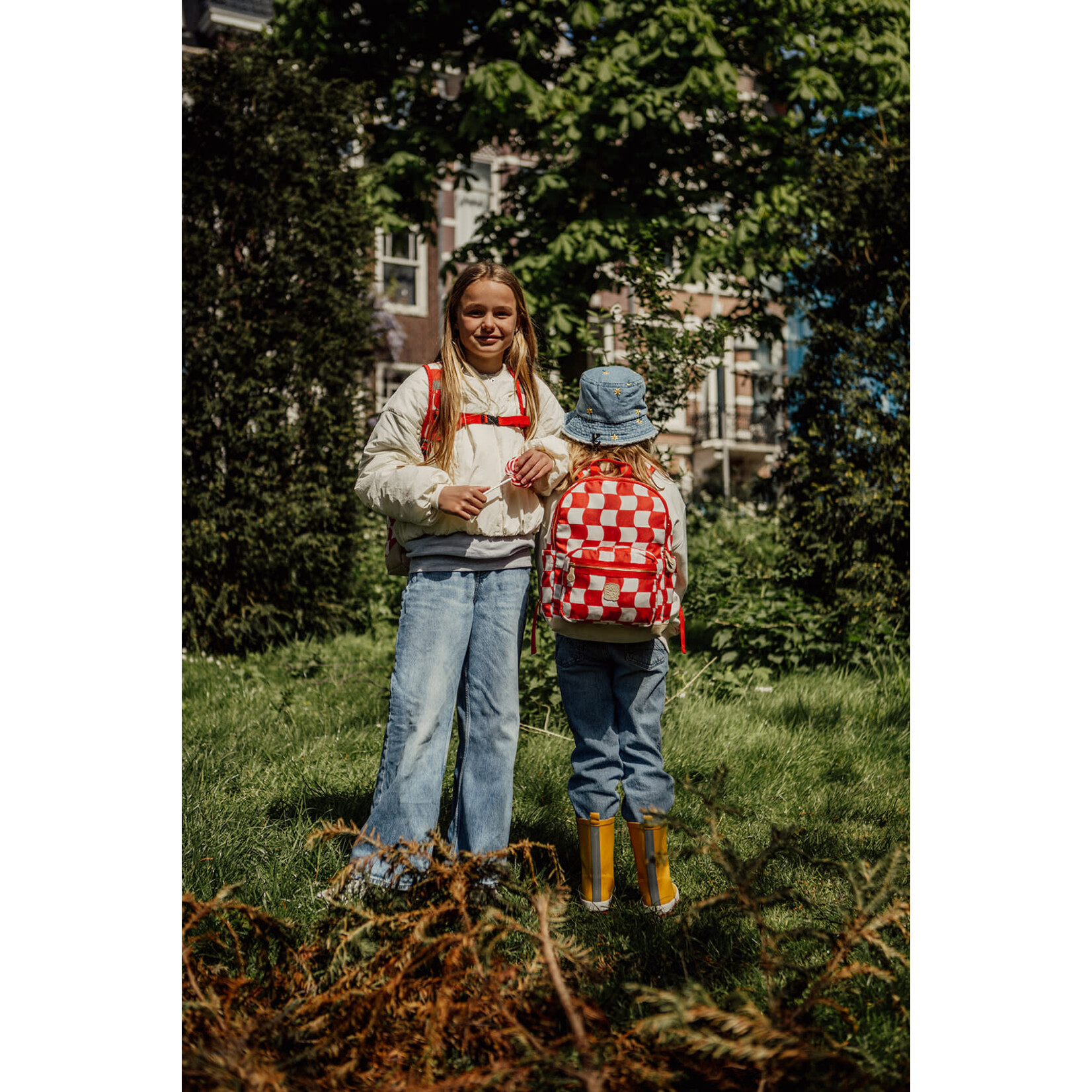 Pick & Pack Check it Out Backpack M / Red