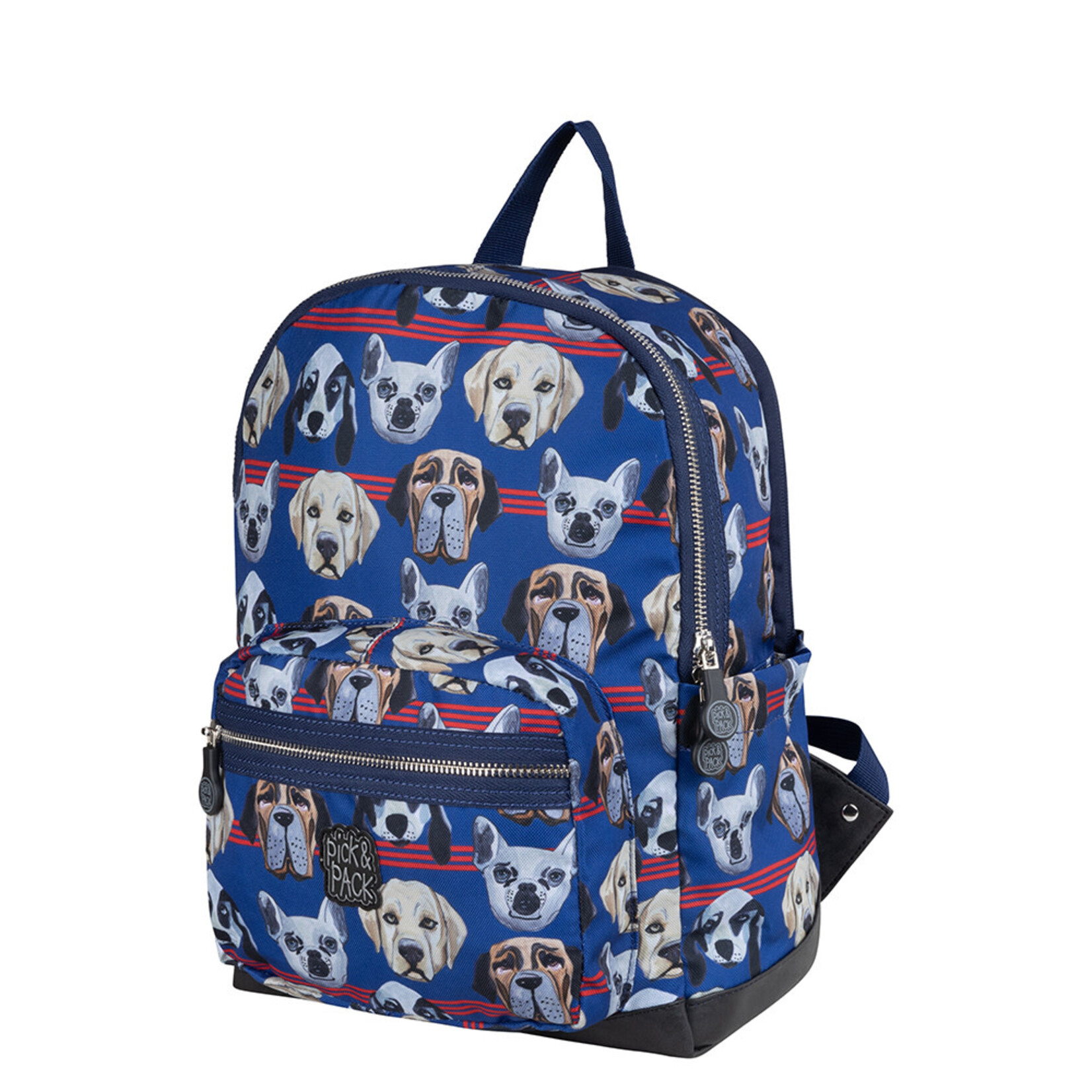 Pick & Pack Doggie Mood Backpack M / Denim blue