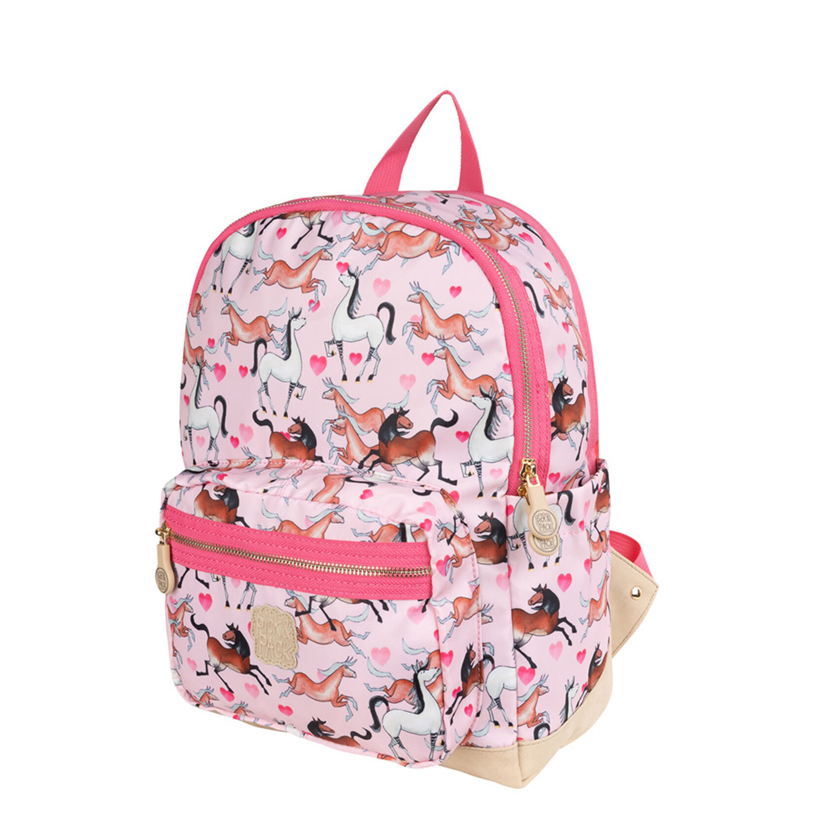 Pick & Pack Magic Horses Backpack M / Pink