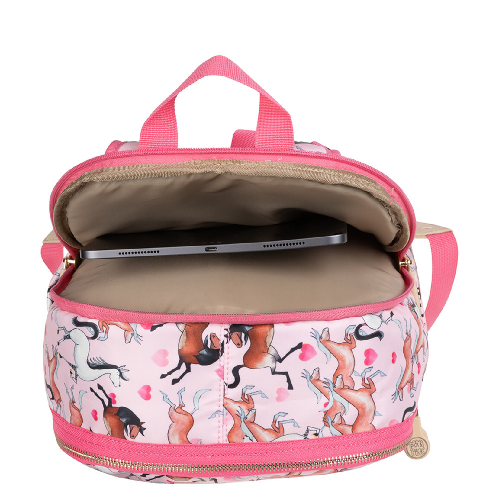 Pick & Pack Magic Horses Backpack M / Pink