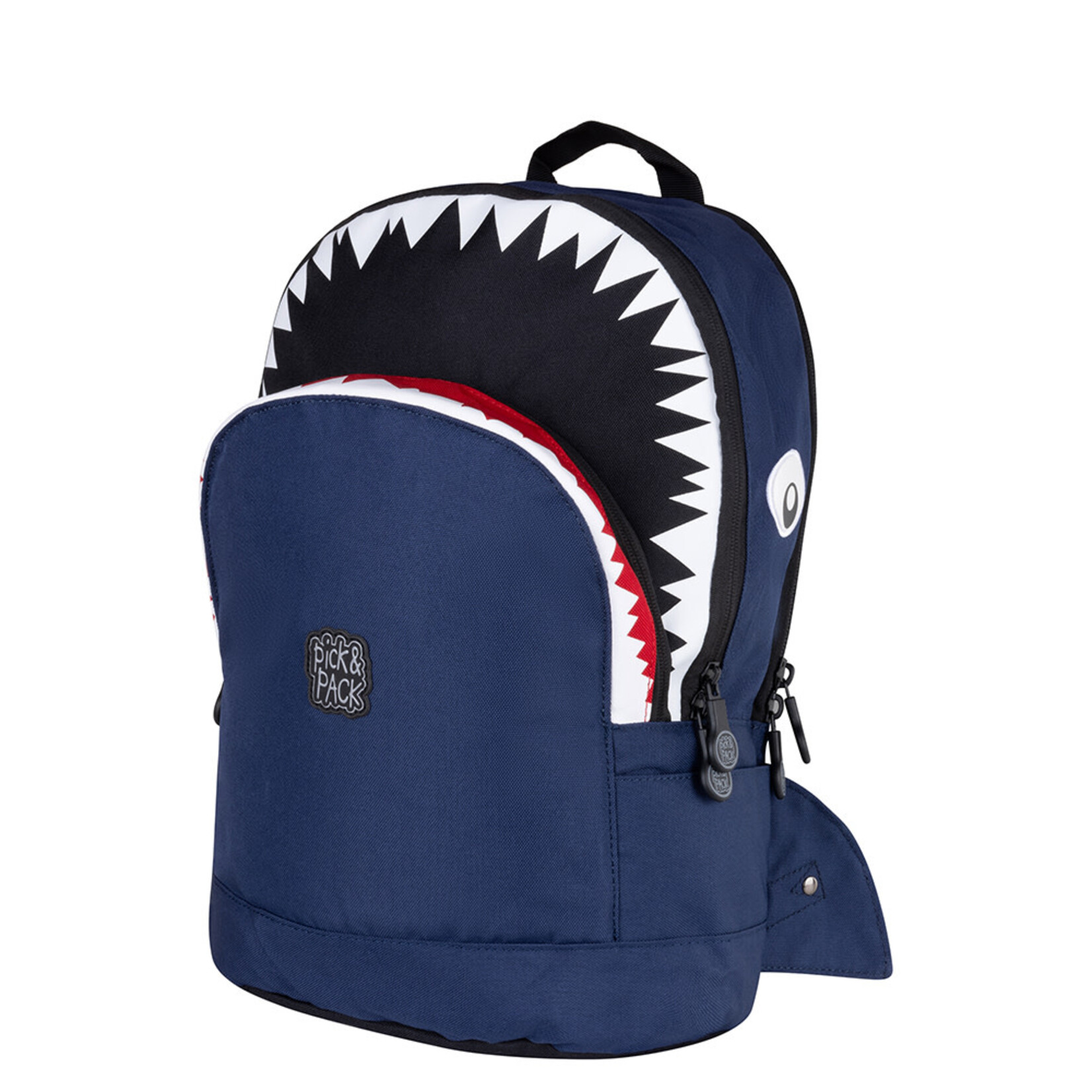 Pick & Pack Shark Shape Backpack M / Navy