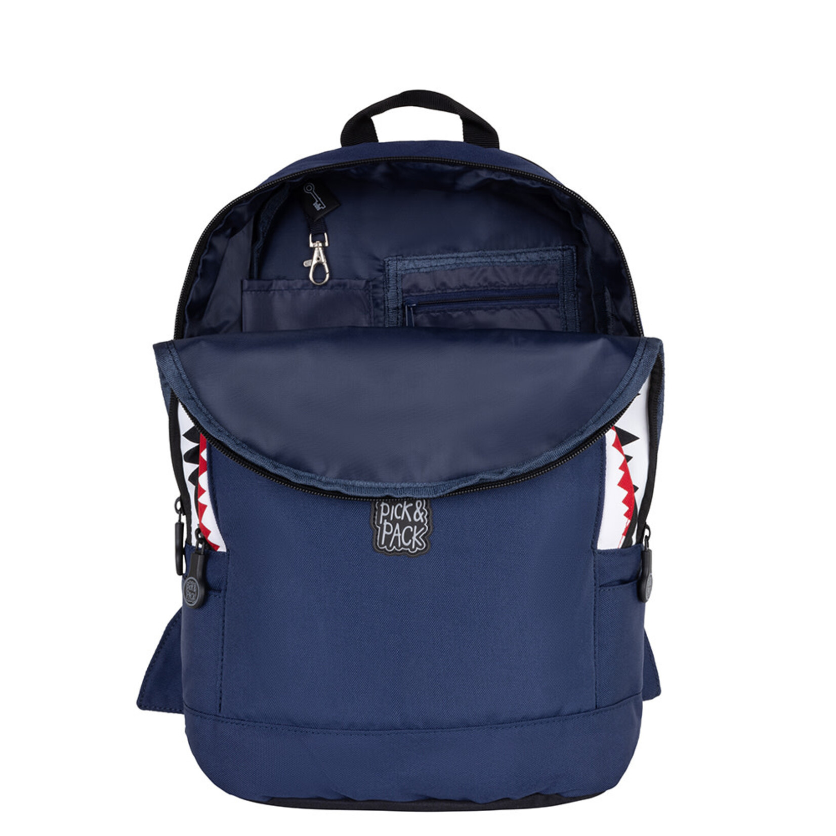 Pick & Pack Shark Shape Backpack M / Navy