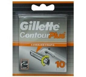 Gillette Gillette Contour plus scheermesjes (10st) Gillette Gillette Contour plus scheermesjes (10st)
