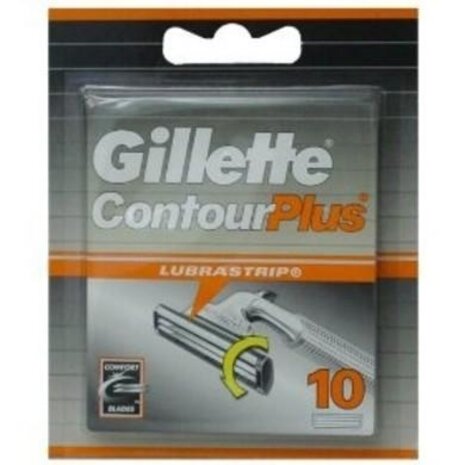 Gillette Gillette Contour plus scheermesjes (10st) Gillette Gillette Contour plus scheermesjes (10st)