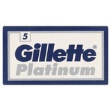 Gillette Gillette Mesjes 5-pack Platinum Double Edged Gillette Gillette Mesjes 5-pack Platinum Double Edged