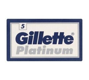 Gillette Gillette Mesjes 5-pack Platinum Double Edged Gillette Gillette Mesjes 5-pack Platinum Double Edged