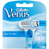 Gillette Gillette Venus scheermesjes (4st.) Gillette Gillette Venus scheermesjes (4st.)