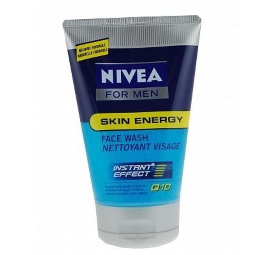 Nivea For Men Face Wash Energy Q10
