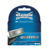 Wilkinson Wilkinson Quattro Scheermesjes (4st.) Wilkinson Wilkinson Quattro Scheermesjes (4st.)