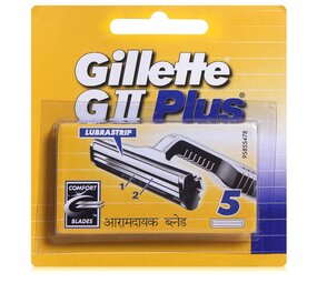 Gillette Gillette G2 Plus scheermesjes 5st Gillette Gillette G2 Plus scheermesjes 5st