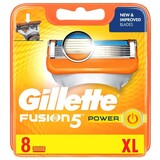 Gillette Gillette Fusion5 Power XL scheermesjes (8 st.) Gillette Gillette Fusion5 Power XL scheermesjes (8 st.)