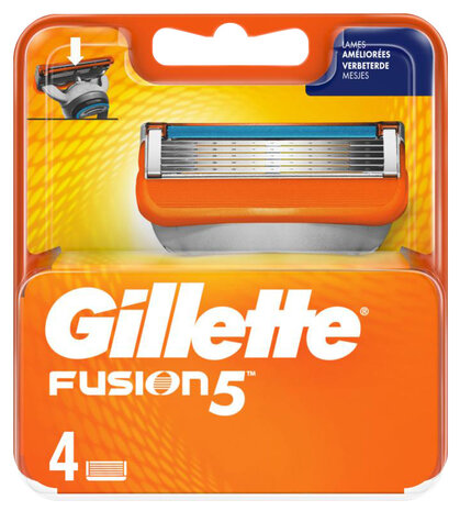 Gillette Gillette Fusion5 scheermesjes (4 st.) Gillette Gillette Fusion5 scheermesjes (4 st.)