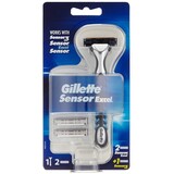 Gillette Gillette Sensor Excel Scheerhouder + 2 Excel / 1 Sensor3 Scheermesjes Gillette Gillette Sensor Excel Scheerhouder + 2 Excel / 1 Sensor3 Scheermesjes