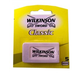 Wilkinson Wilkinson Sword Classic scheermesjes (5st.) Wilkinson Wilkinson Sword Classic scheermesjes (5st.)