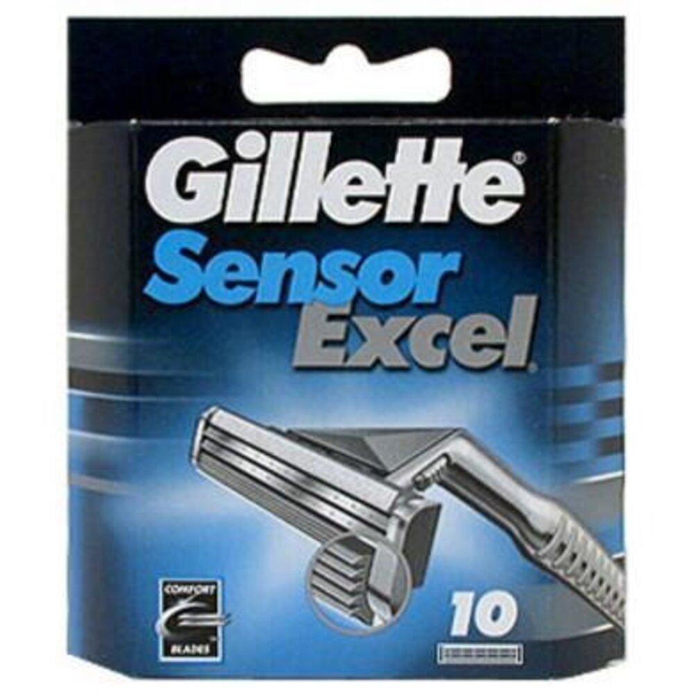 Gillette Gillette Sensor Excel Scheermesjes (10st.) Gillette Gillette Sensor Excel Scheermesjes (10st.)