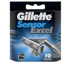 Gillette Gillette Sensor Excel Scheermesjes (10st.) Gillette Gillette Sensor Excel Scheermesjes (10st.)