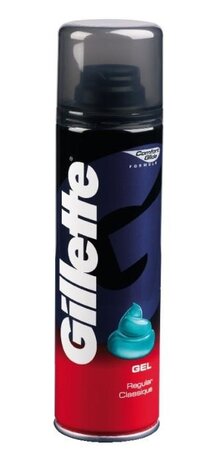 Gillette Gillette Basic Scheergel Regular 200ml Gillette Gillette Basic Scheergel Regular 200ml
