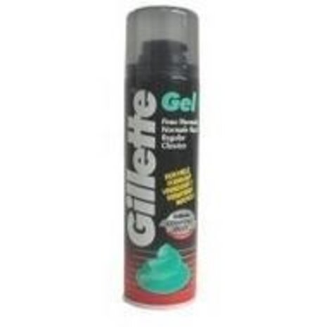 Gillette Gillette Basic Scheergel Regular 200ml Gillette Gillette Basic Scheergel Regular 200ml