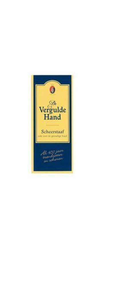 Vergulde hand Scheerzeepstaaf 75 gram - Vergulde hand Vergulde hand Scheerzeepstaaf 75 gram - Vergulde hand