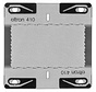 Braun 410 micron Scheerblad
