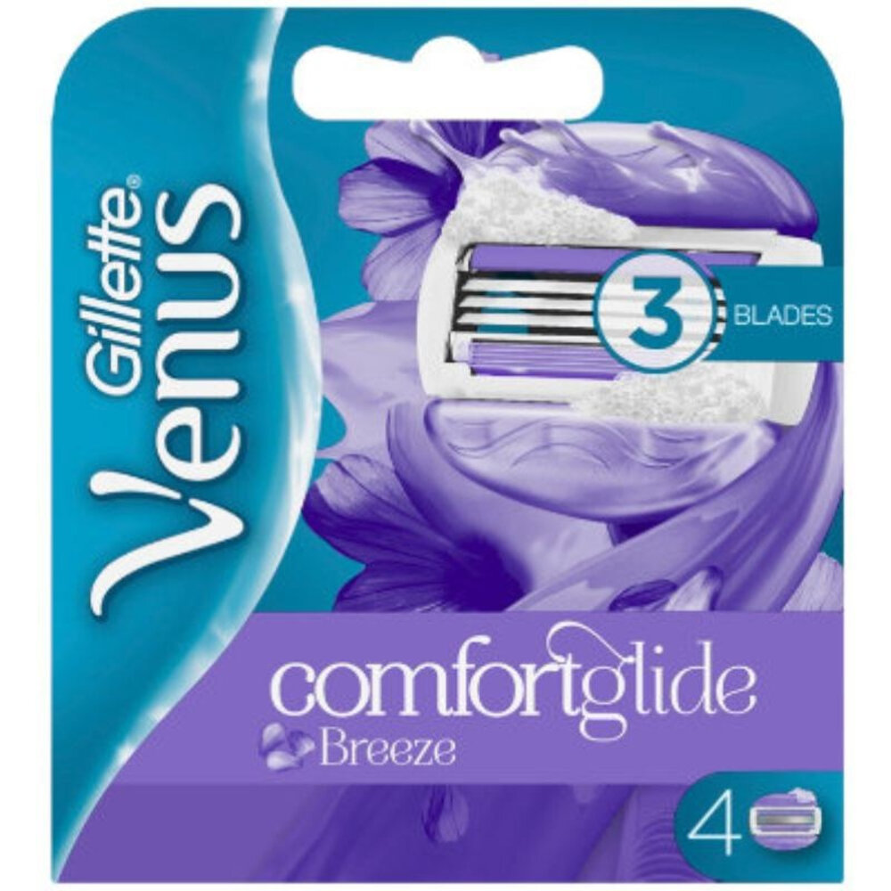 Gillette Gillette Venus Breeze Comfortglide scheermesjes 4st. Gillette Gillette Venus Breeze Comfortglide scheermesjes 4st.