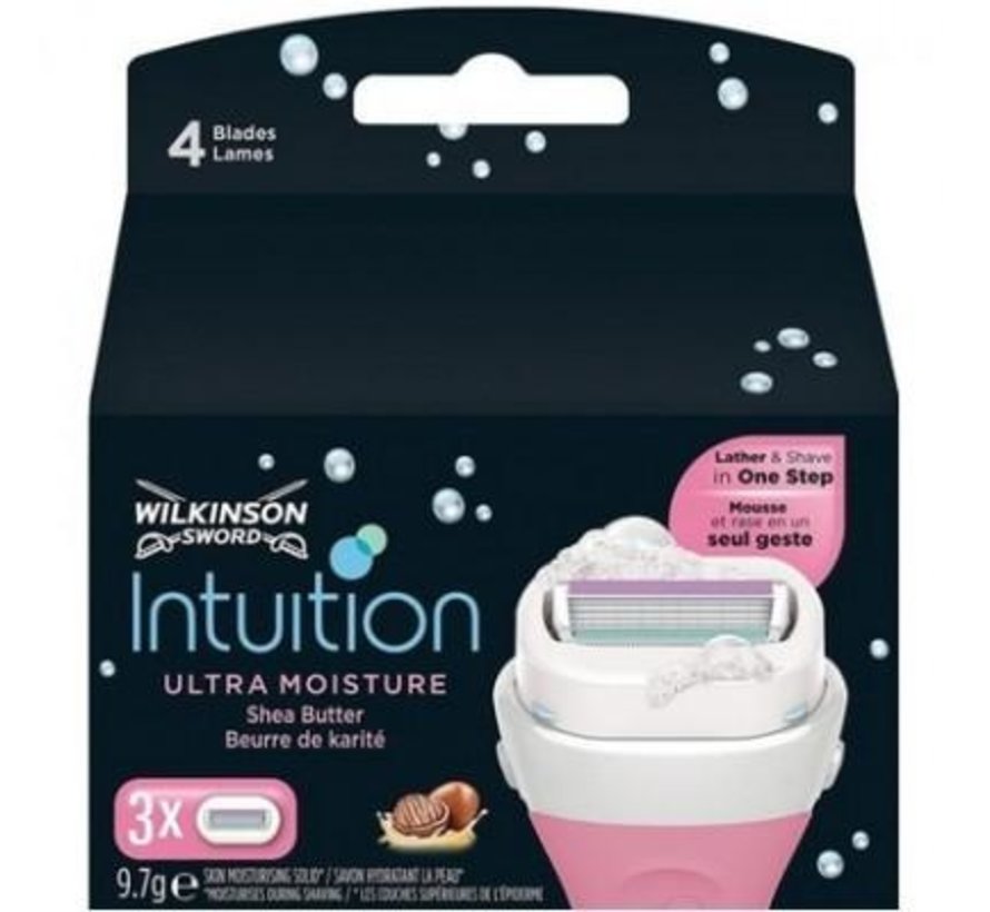 Wilkinson Intuition Ultra Moisture Scheermesjes 3 stuks