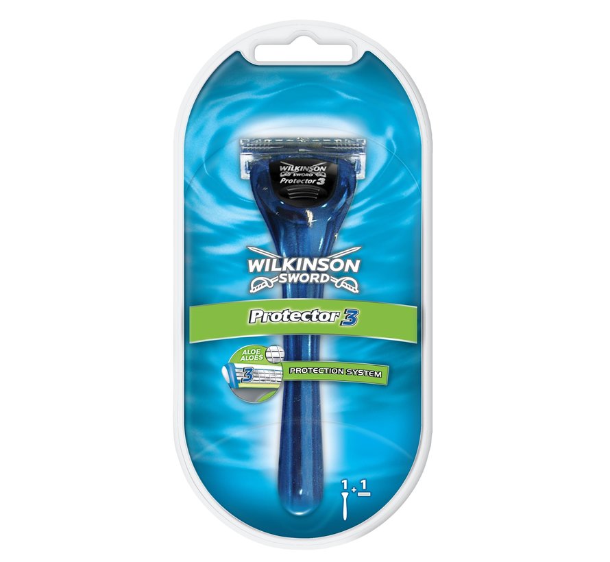 Wilkinson Sword Protector 3 - Scheerhouder incl. 1 Scheermesje