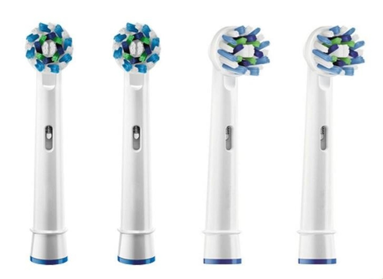 Huismerk Universele Opzetborstels voor de Oral-B Cross Action - 4st