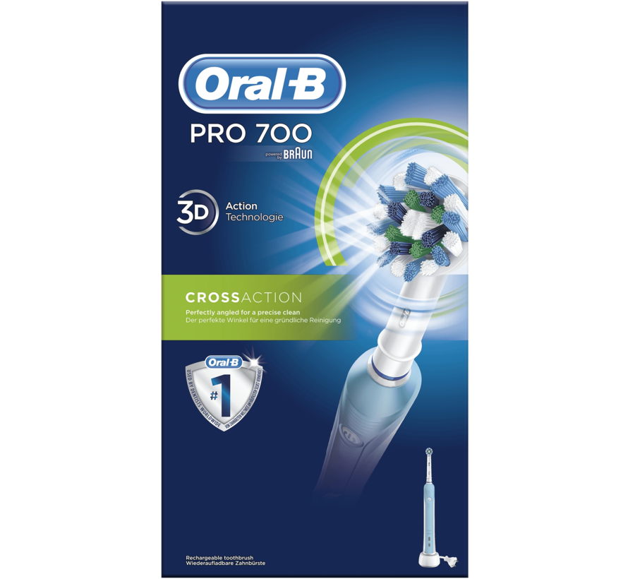 Oral-B Elektrische Tandenborstel - Pro 700 Cross Action