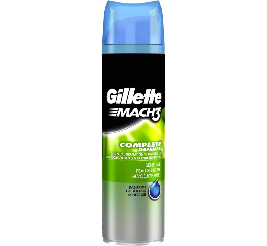 Gillette Mach 3 Scheergel - Sensitive 200 ml