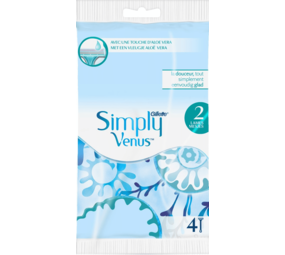 Gillette Gillette Simply Venus Wegwerpmesjes - 4 stuks