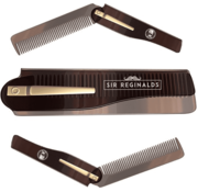 Sir Reginalds Sir Reginalds - Compacte Opvouwbare Kam Voor Snor en Baard