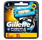 Gillette Fusion5 Proshield Chill Scheermesjes - 6 stuks